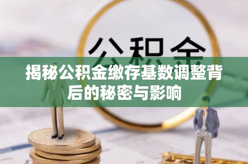 鹿寨揭秘公积金缴存基数调整背后的秘密与影响