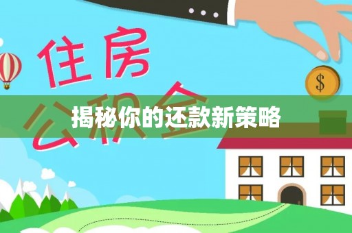 鹿寨揭秘你的还款新策略