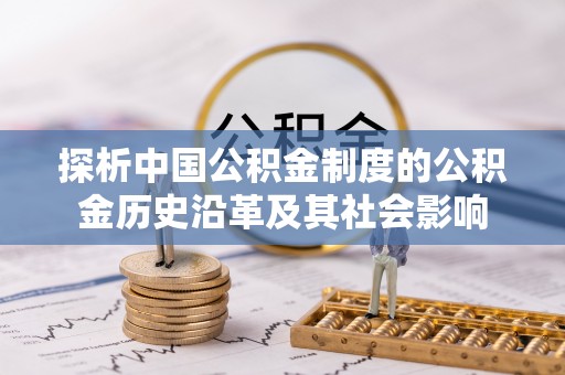 鹿寨探析中国公积金制度的公积金历史沿革及其社会影响