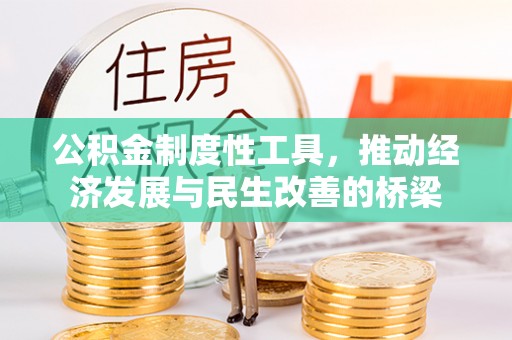 鹿寨公积金制度性工具，推动经济发展与民生改善的桥梁