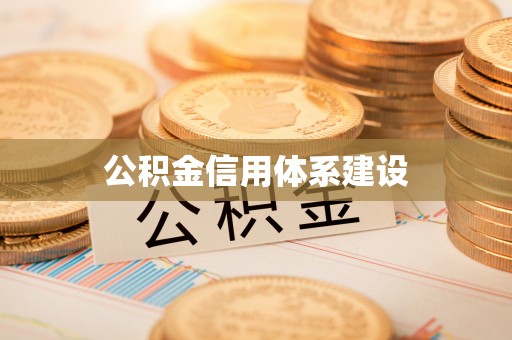 鹿寨公积金信用体系建设