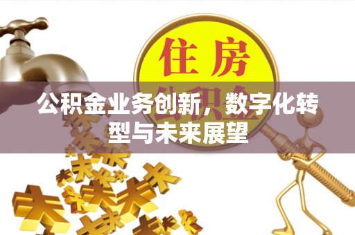 鹿寨公积金业务创新，数字化转型与未来展望
