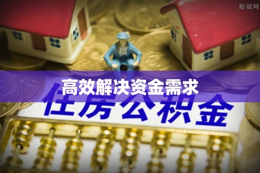 鹿寨高效解决资金需求