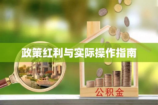 鹿寨政策红利与实际操作指南