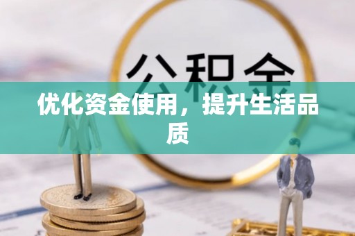 鹿寨优化资金使用，提升生活品质