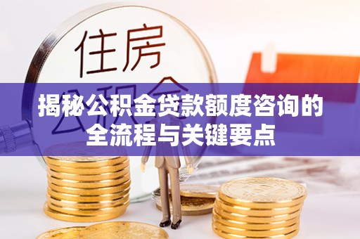 鹿寨揭秘公积金贷款额度咨询的全流程与关键要点