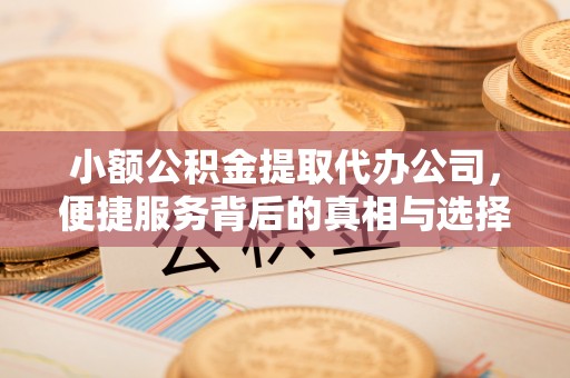 鹿寨小额公积金提取代办公司，便捷服务背后的真相与选择