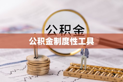 鹿寨公积金制度性工具